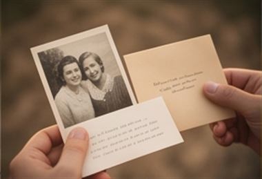 Entregar una carta a mi primer amor.