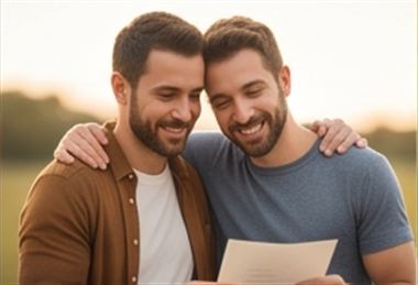Entregar una carta a mi mejor amigo.
